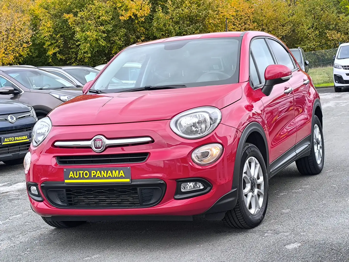 Fiat 500X 500X 1.4 MultiAir BOITE AUTO CLIM GPS PDC JA FULL Rouge - 1