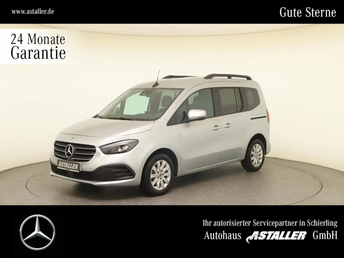 Mercedes-Benz T-Class T 180 d Progressive LED+Navi+DAB+AHK+MBUX+Parkp. Silber - 1