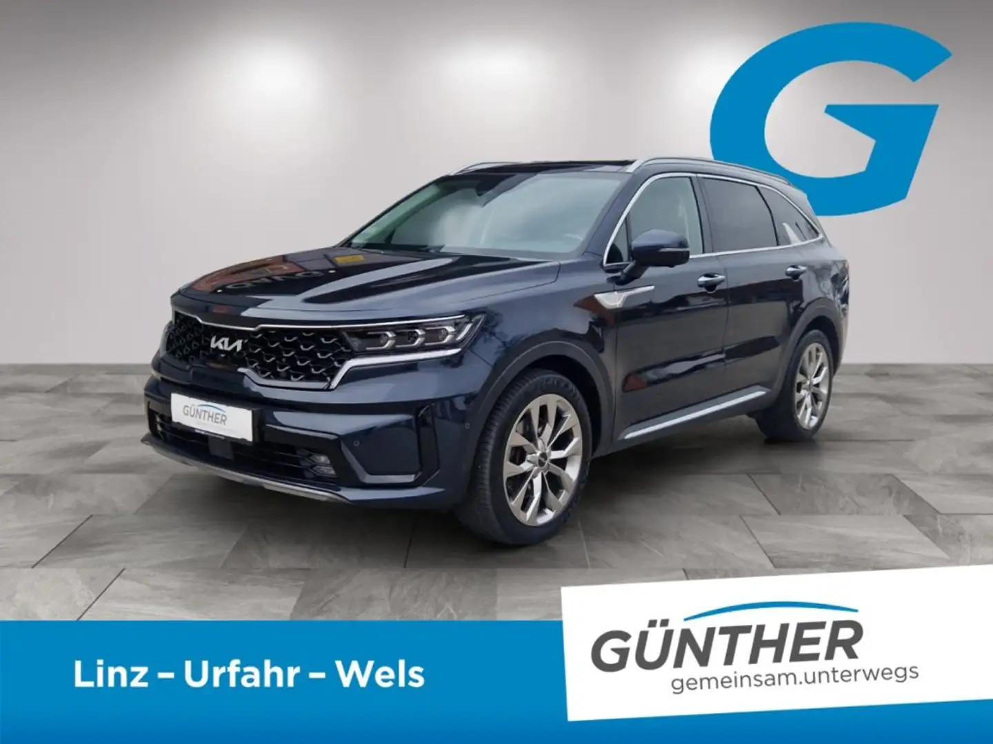Kia Sorento /5S/Platin/Uvo/2.2 CRDI Blau - 1