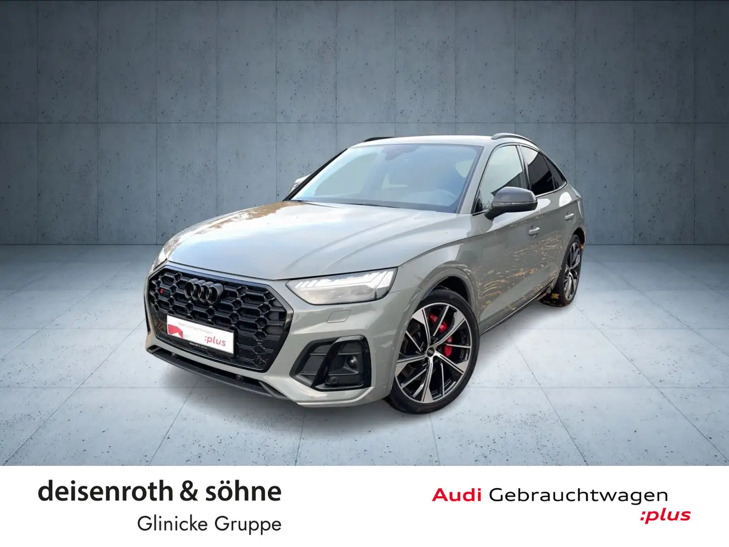 Audi SQ5 TDI AHK/Matrix/Nav/21"/B&O/ASI/ACC Gris - 1