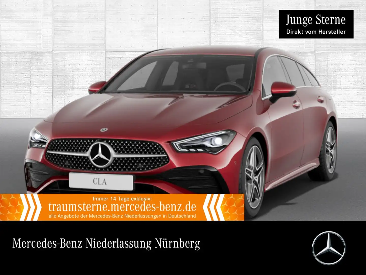 Mercedes-Benz CLA 200 AMG+LED+KAMERA+TOTW+KEYLESS+7G Rood - 1