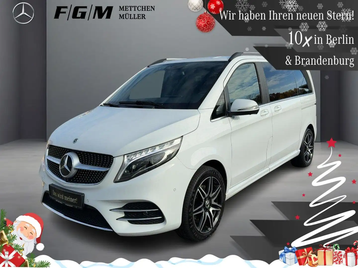 Mercedes-Benz V 300 d 4MATIC Avantgarde Edition Burm|TWA|360 Bianco - 1
