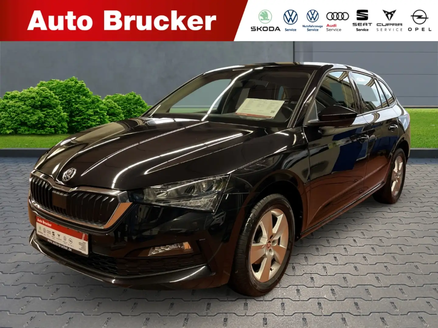 Skoda Scala Ambition 1.0 TSI+Navi+Alufelgen+Klimaautomatik+LED Schwarz - 1