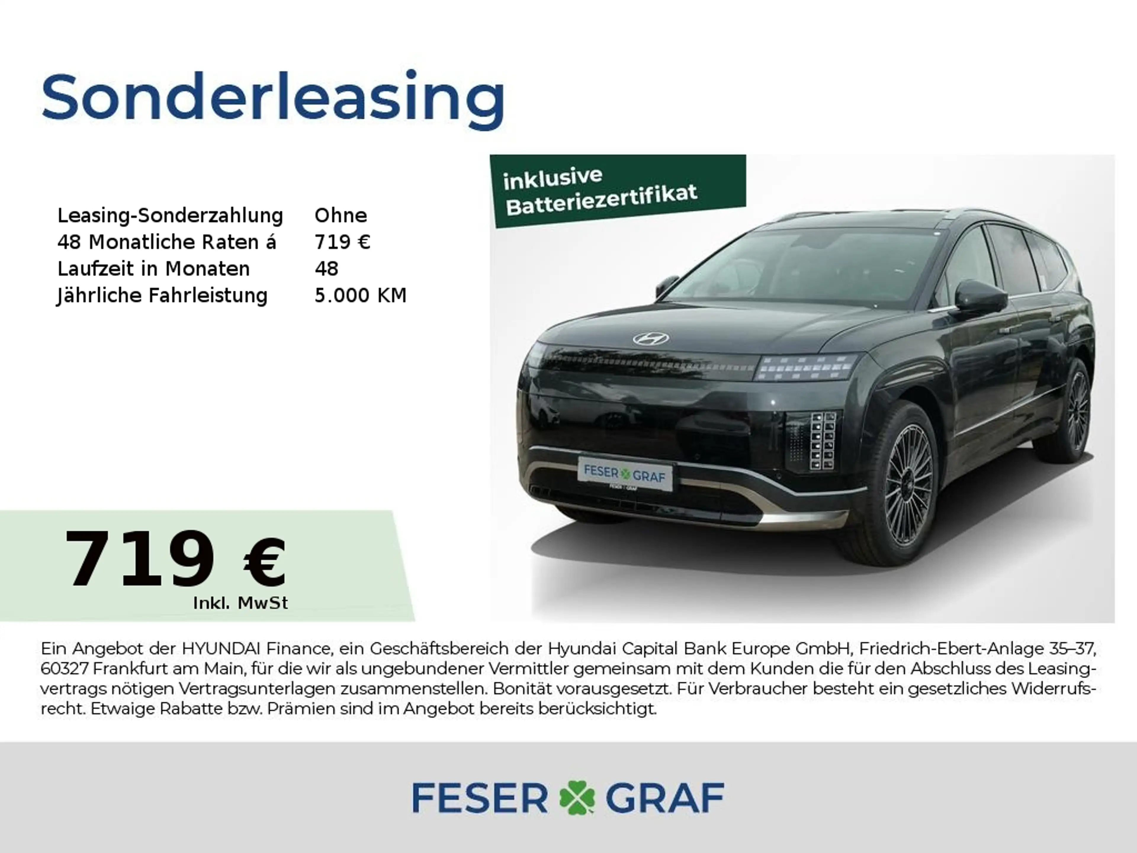 Hyundai IONIQ 9 UNIQ ALLRAD LED CARPLAY CAM 360° 7-SITZE
