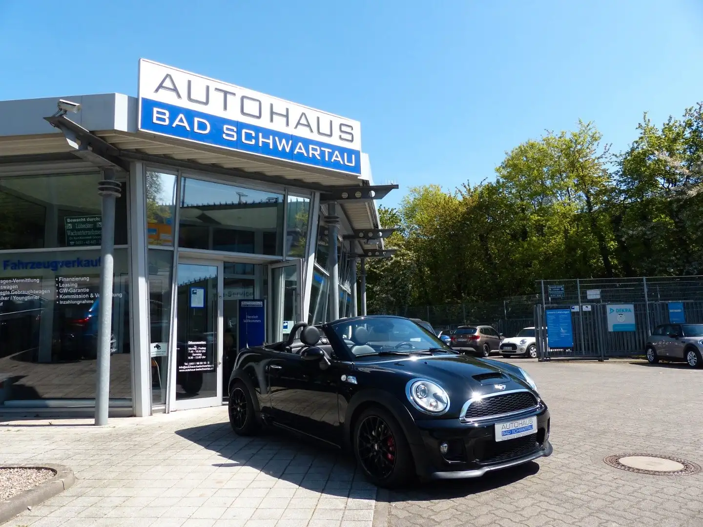 MINI John Cooper Works Roadster Aut.,Vollausst.,1. Hd Чёрный - 1