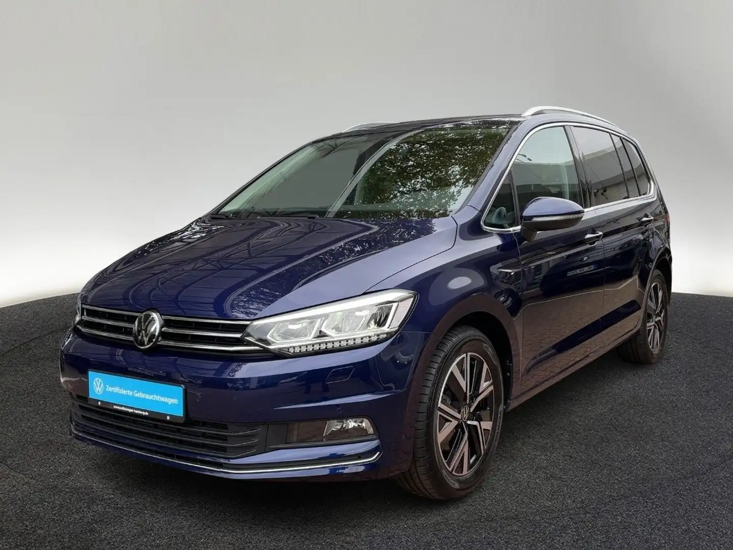 Volkswagen Touran 2.0 TDI Highline DSG AHK Navi LED Blau - 2