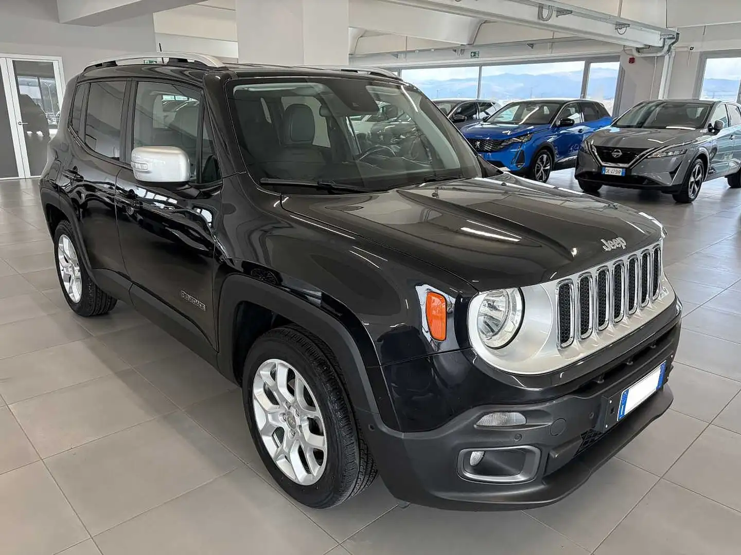 Jeep Renegade 1.6 Mjt 120 CV Limited Noir - 1