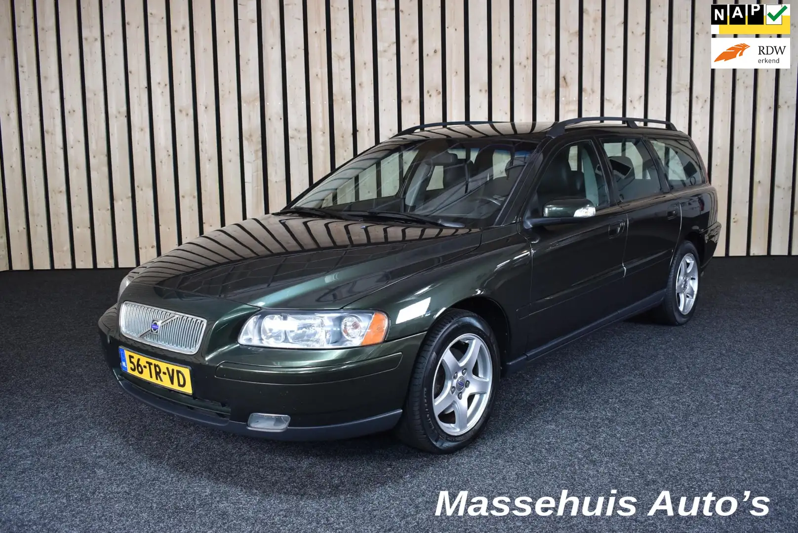 Volvo V70 2.4 Edition 2e eig. Trekhaak Youngtimer Clima Crui Зелений - 1