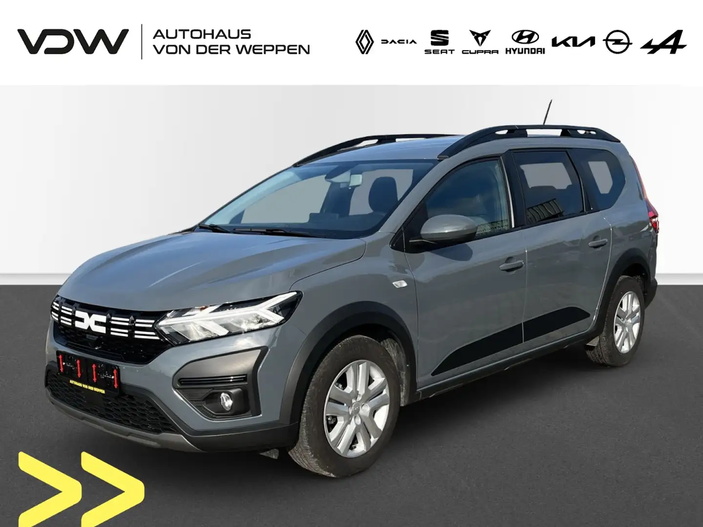 Dacia Jogger Expression TCe 110 7 Sitze Klima Einparkhilfe Grigio - 1