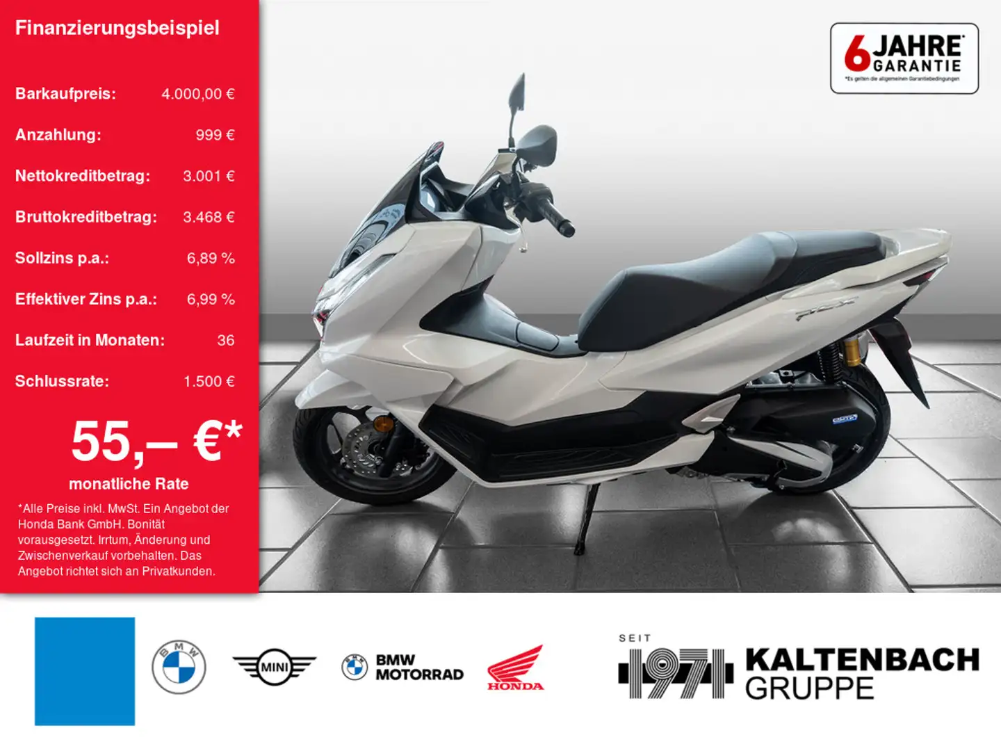 Honda PCX 125 LED SCHEINWERFER White - 1