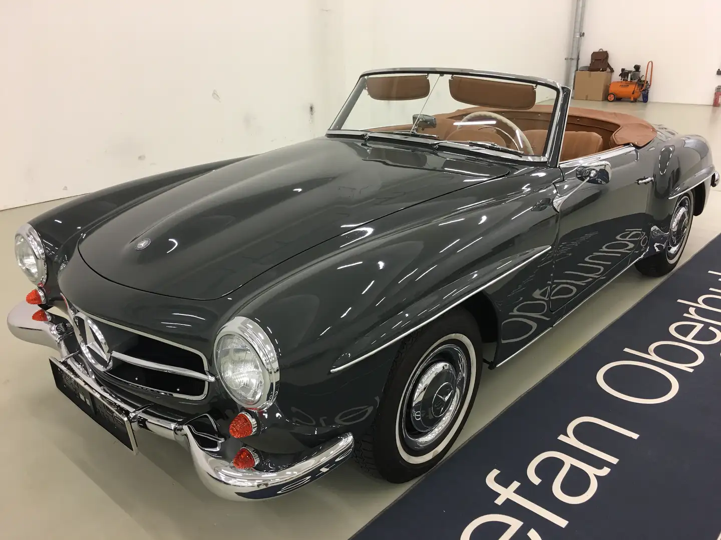 Mercedes-Benz 190 SL Roadster, nuts-and-bolts restauriert Szary - 1