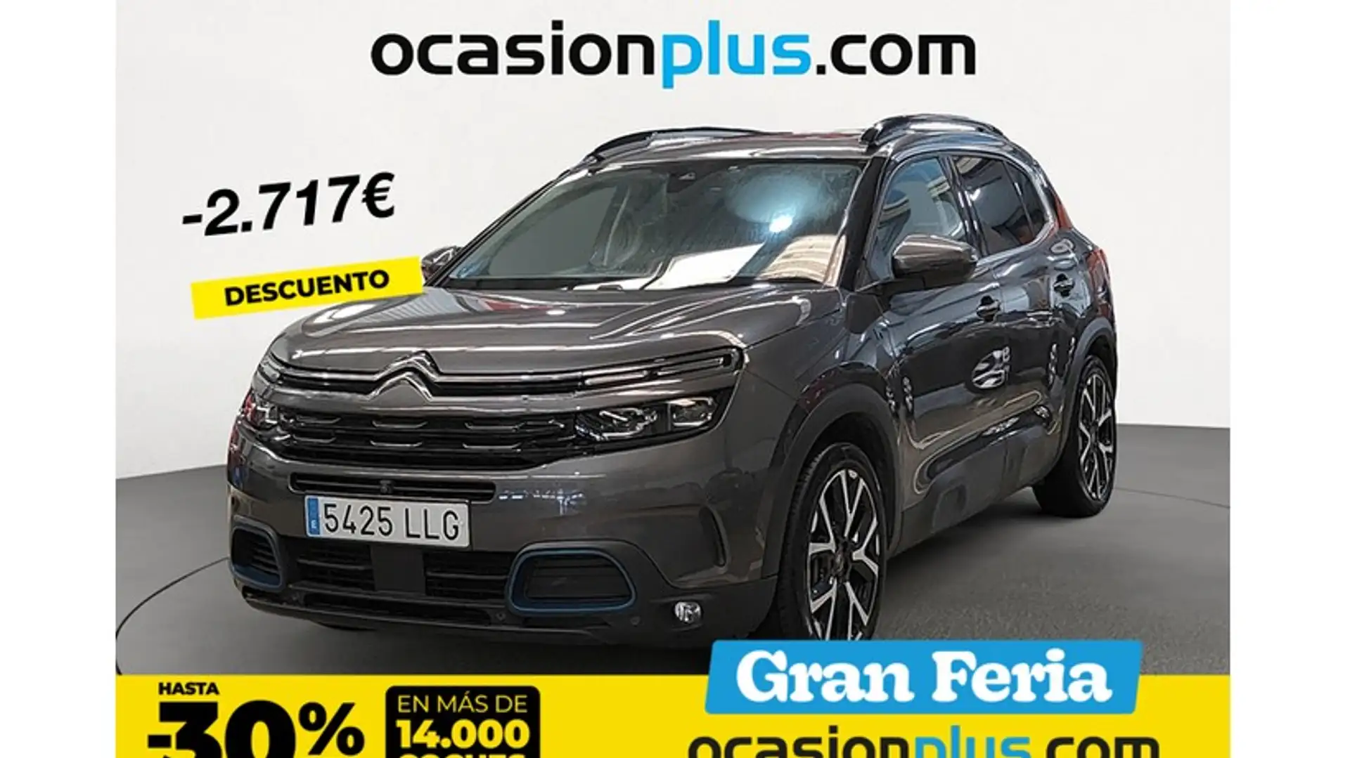 Citroen C5 Aircross Hybrid Shine EAT8 Grijs - 1