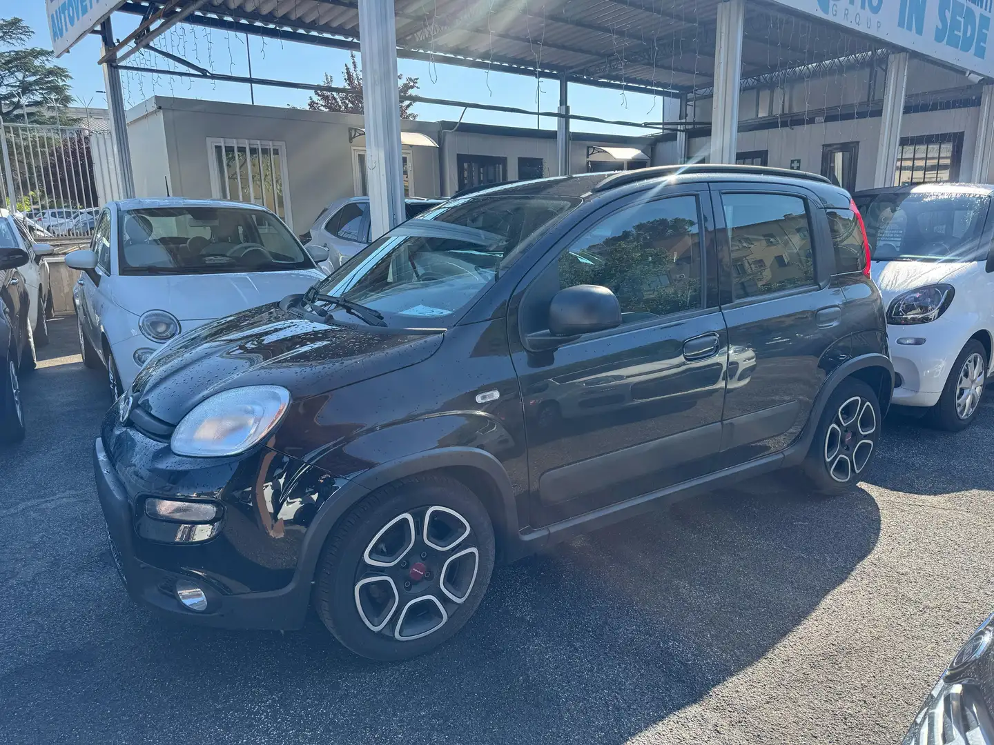 Fiat Panda 🔸PANDA NERA 1.0 HB BENZINA MANUALE Nero - 2