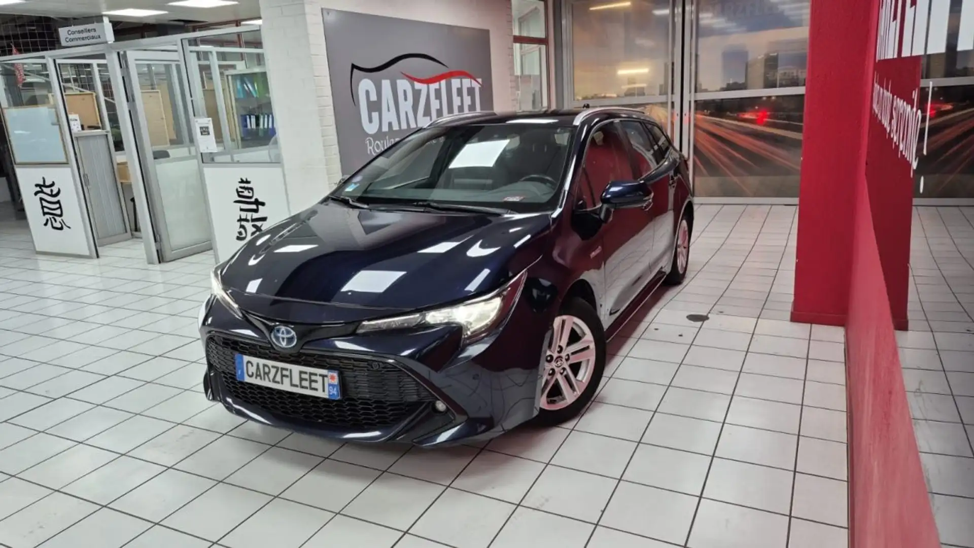 Toyota Corolla TOURING SPORTS 122cv DYNAMIC BUSINESS/1 ERE MAIN/TVA RECUP Bleu - 2