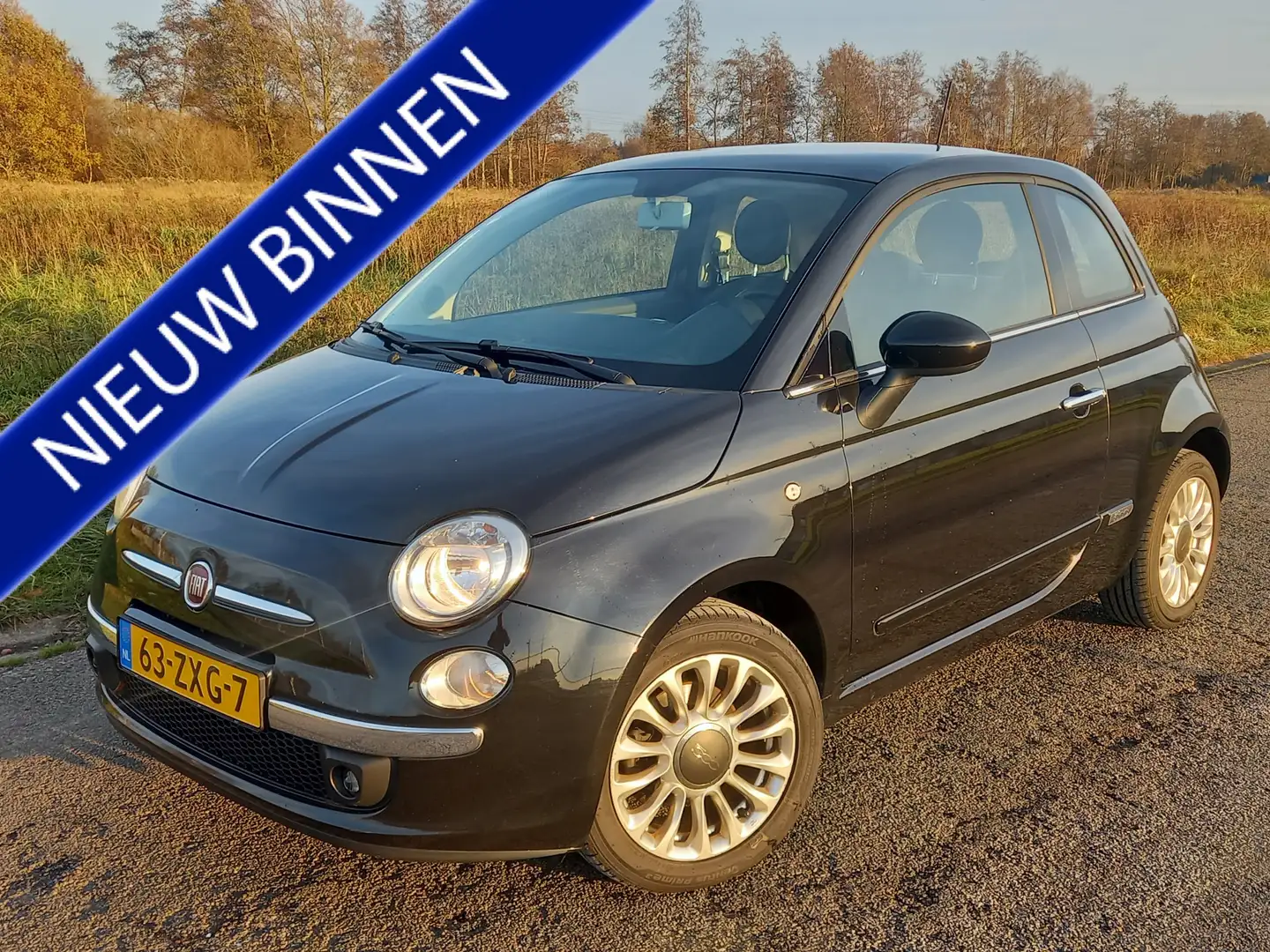 Fiat 500 1.0 TwinAir Lounge Negro - 1