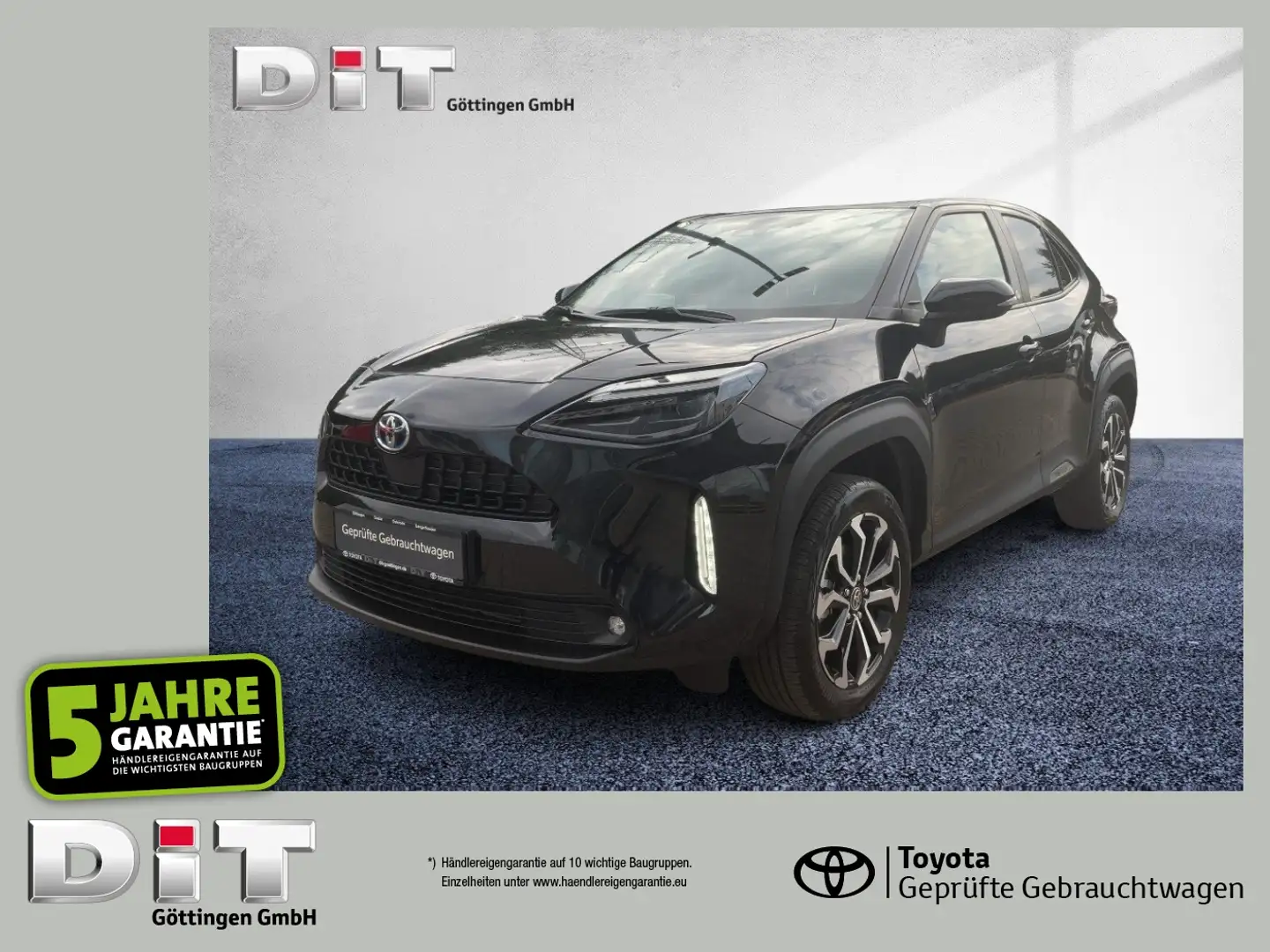 Toyota Yaris Cross 1.5 E D FWD Team Deutschland ACC+LED Noir - 1