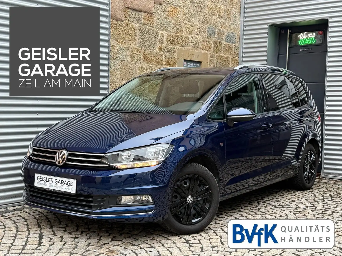 Volkswagen Touran Comfortline AppCon Nav PDC AHK Allwetter Bleu - 1