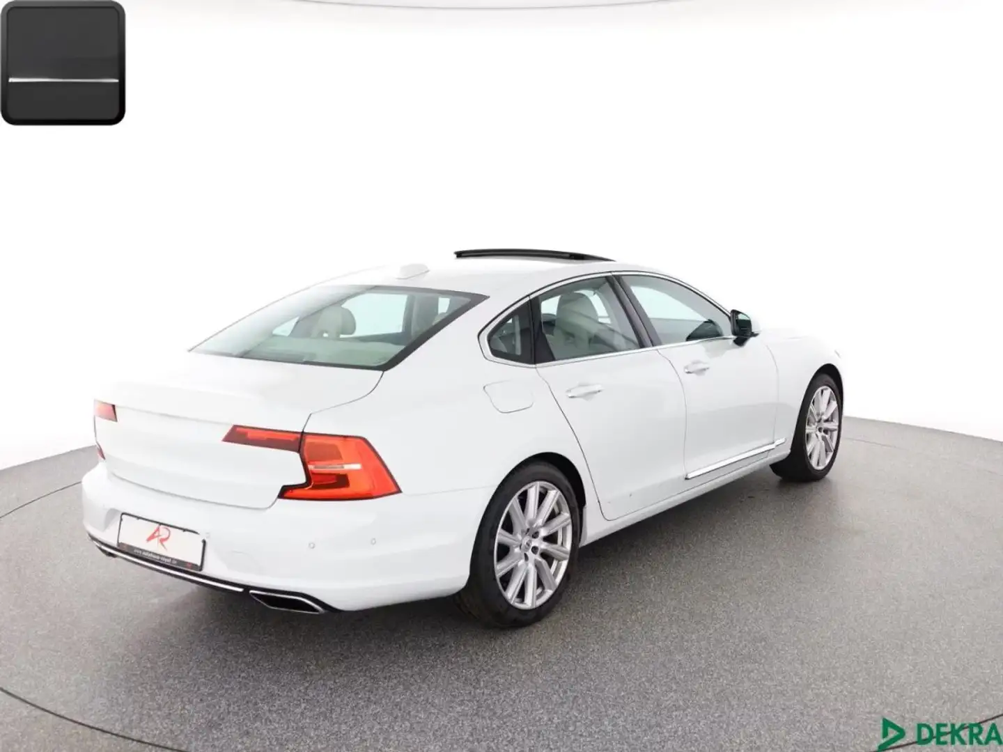 Volvo S90 Hybride 408Ch AWD INSCRIPTION Caméra 360 T.O / 19 Blanc - 2