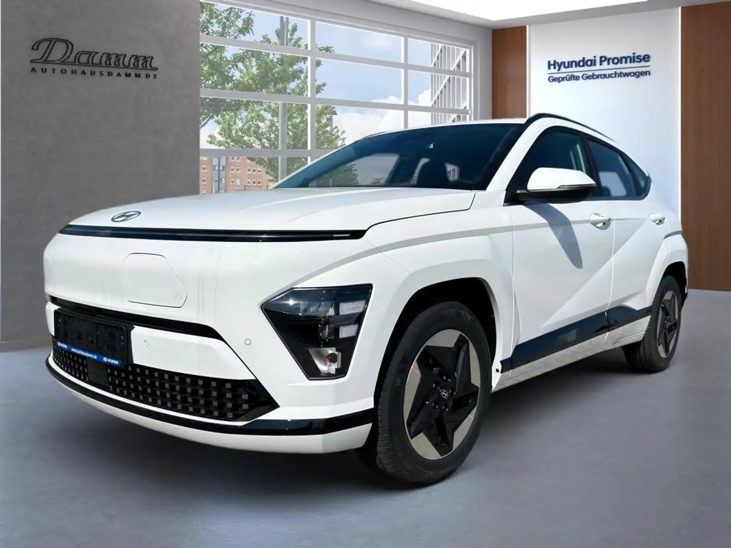 Hyundai KONA 48,4 kW/h ADVANTAGE, Effizienz-Paket Weiß - 1