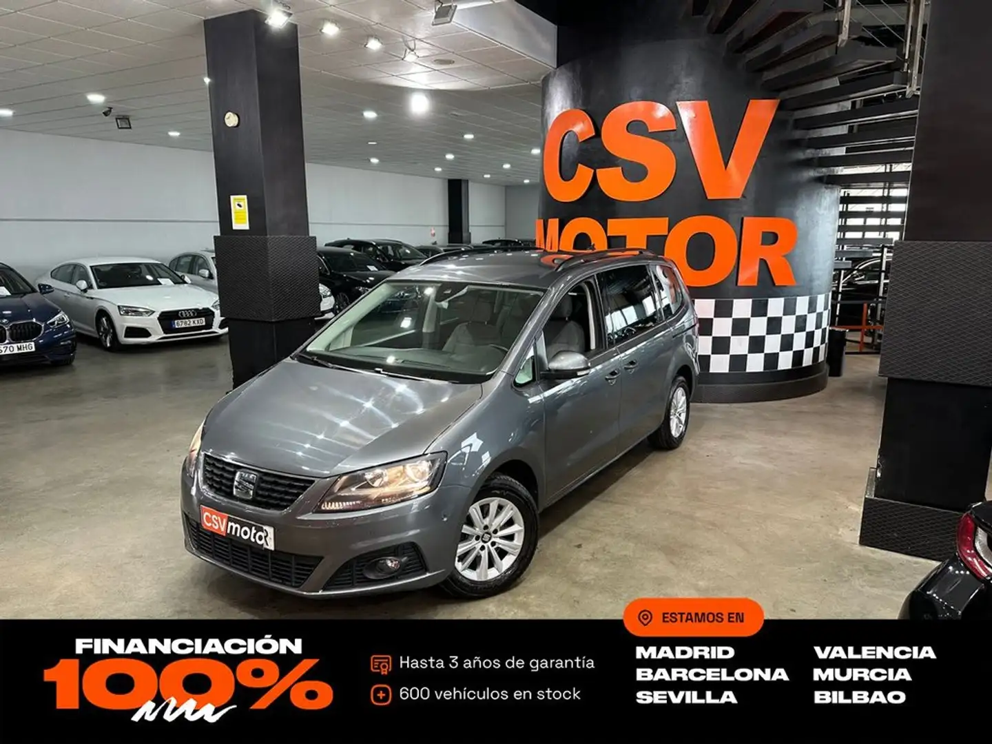 SEAT Alhambra 1.4 TSI 110kW DSG St&Sp Style GO Gris - 1