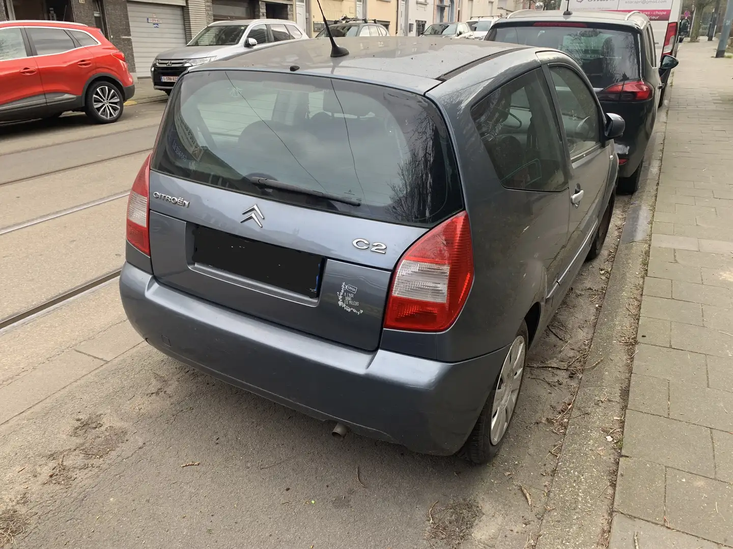 Citroen C2 C2+1.4i+Exclusive Gris - 2