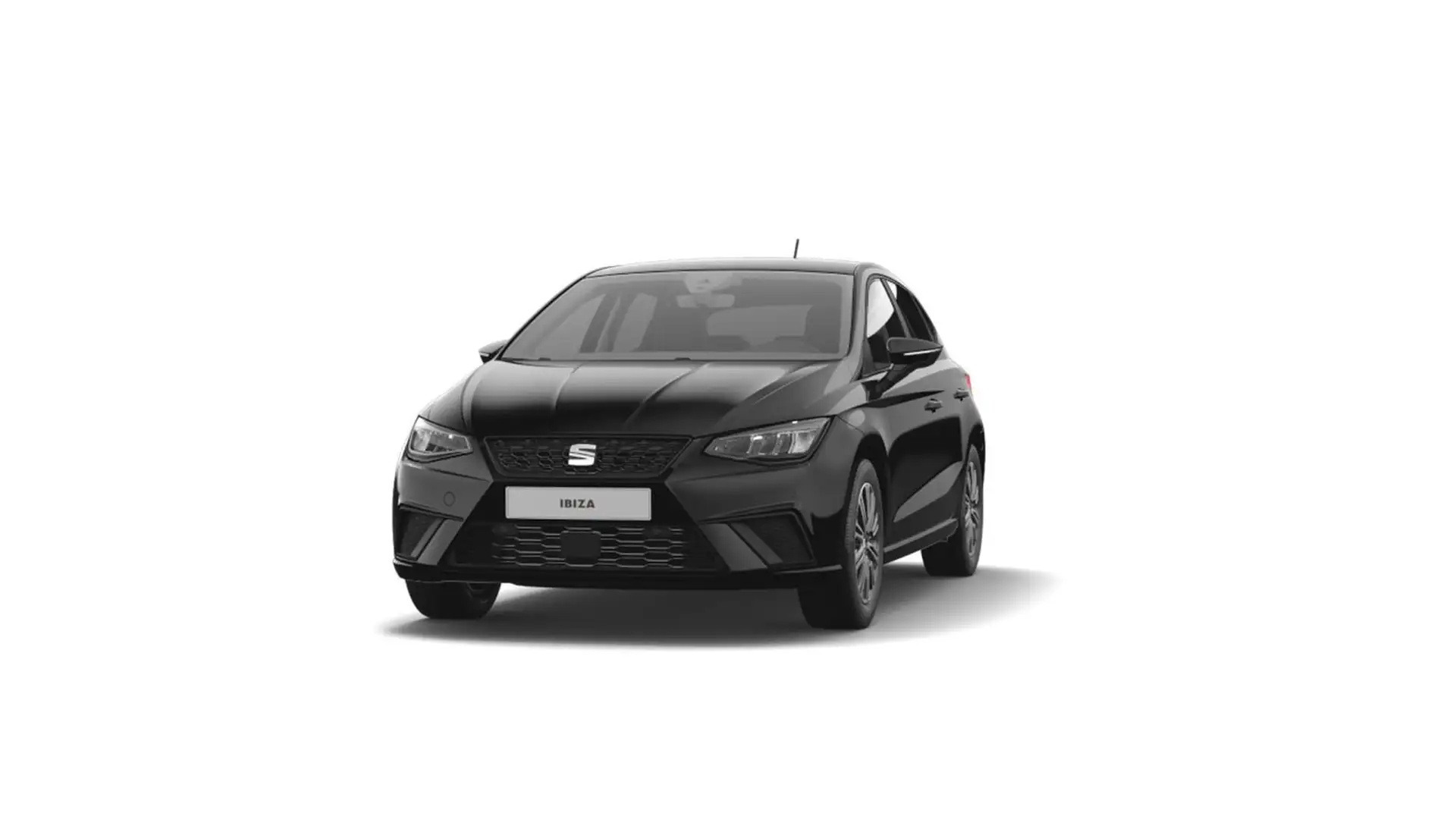 SEAT Ibiza 1.0 TSI Road Ed. NAVI KAMERA SITZHEIZ. LED Schwarz - 2