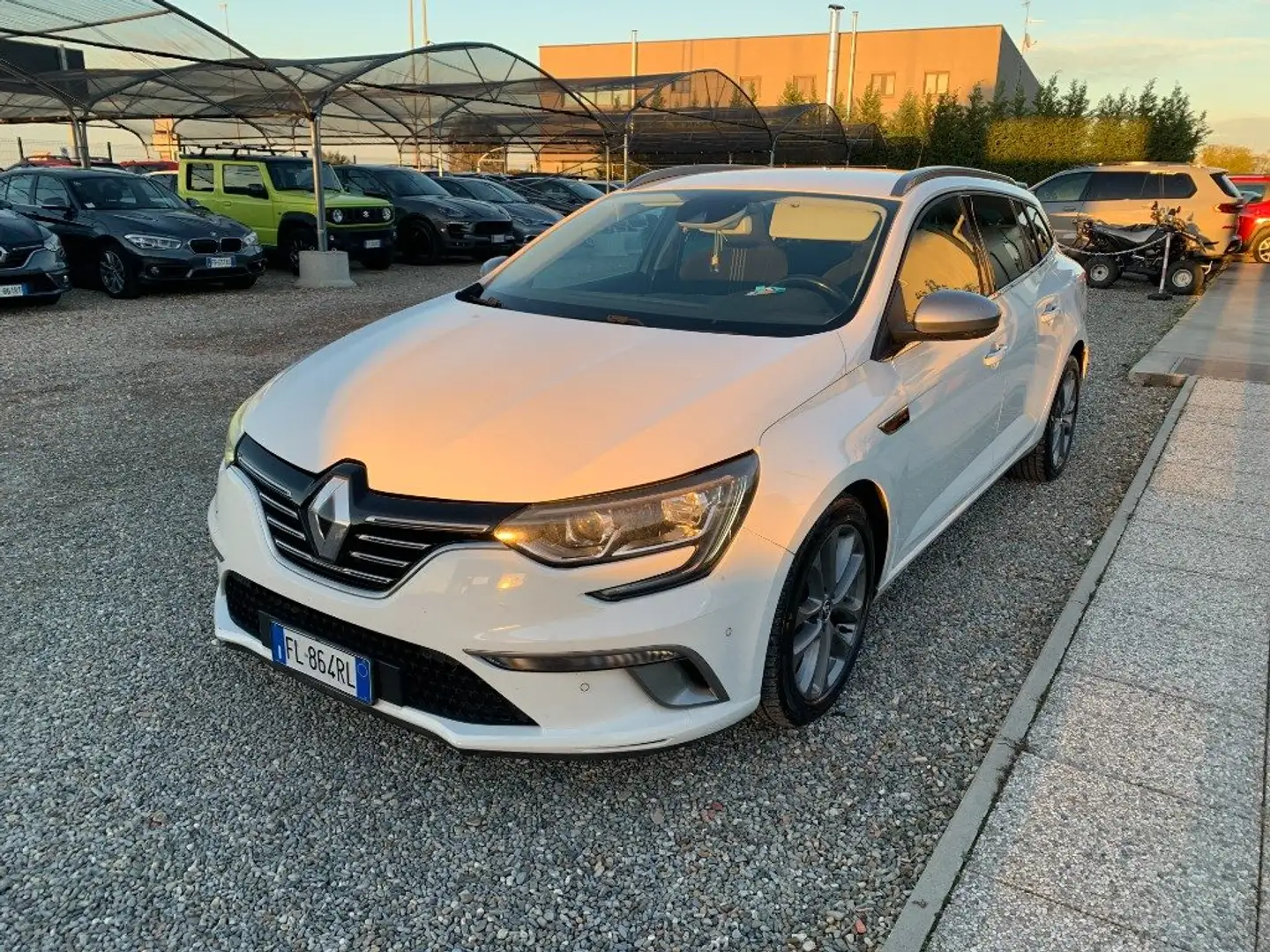 Renault Megane Sporter dCi 130 CV Energy GT Line Blanc - 1