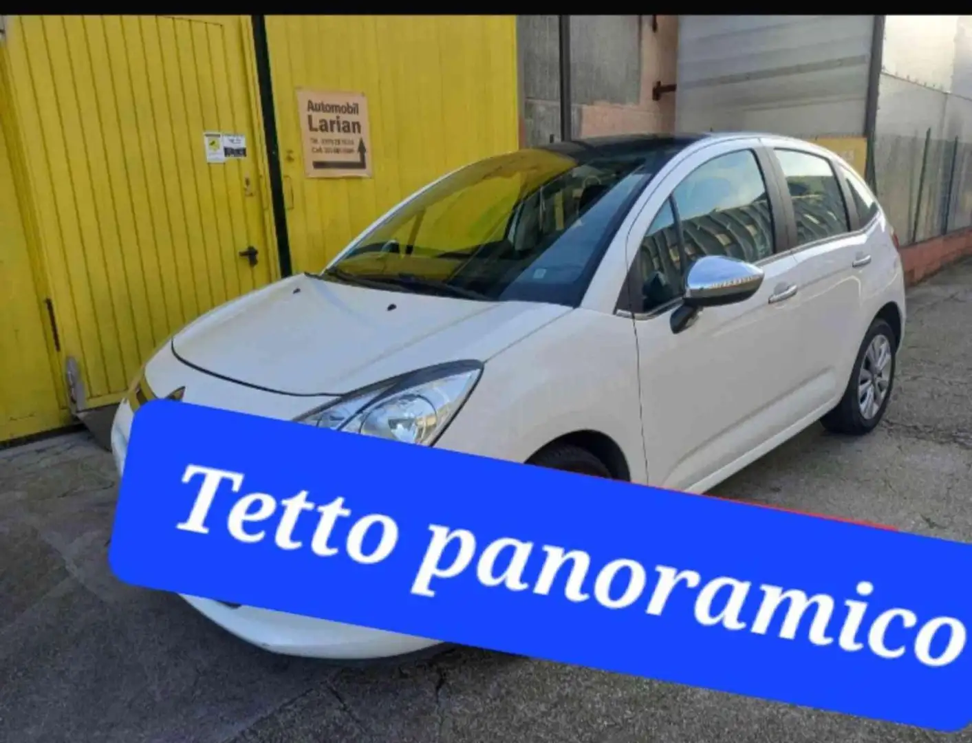 Citroen C3 1.2 VTi 82 Exclusive NEOPATENTATI Bianco - 1