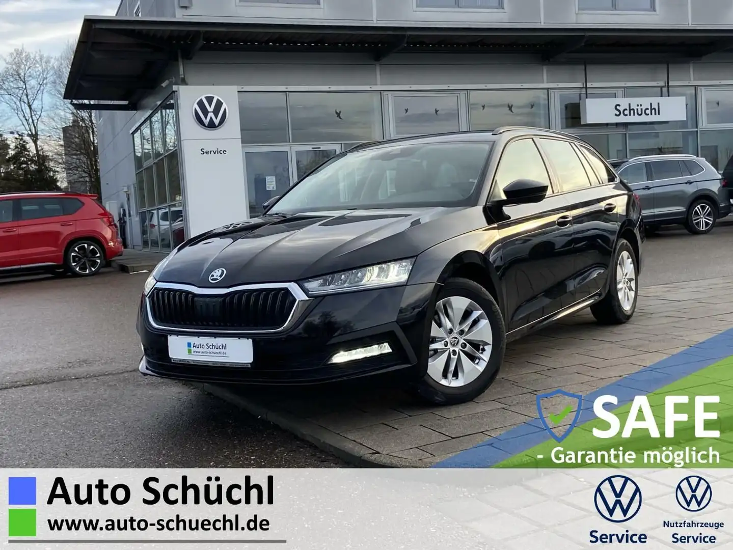 Skoda Octavia Combi 1.0 TSI DSG Ambition LED+AHK+SMART Schwarz - 1