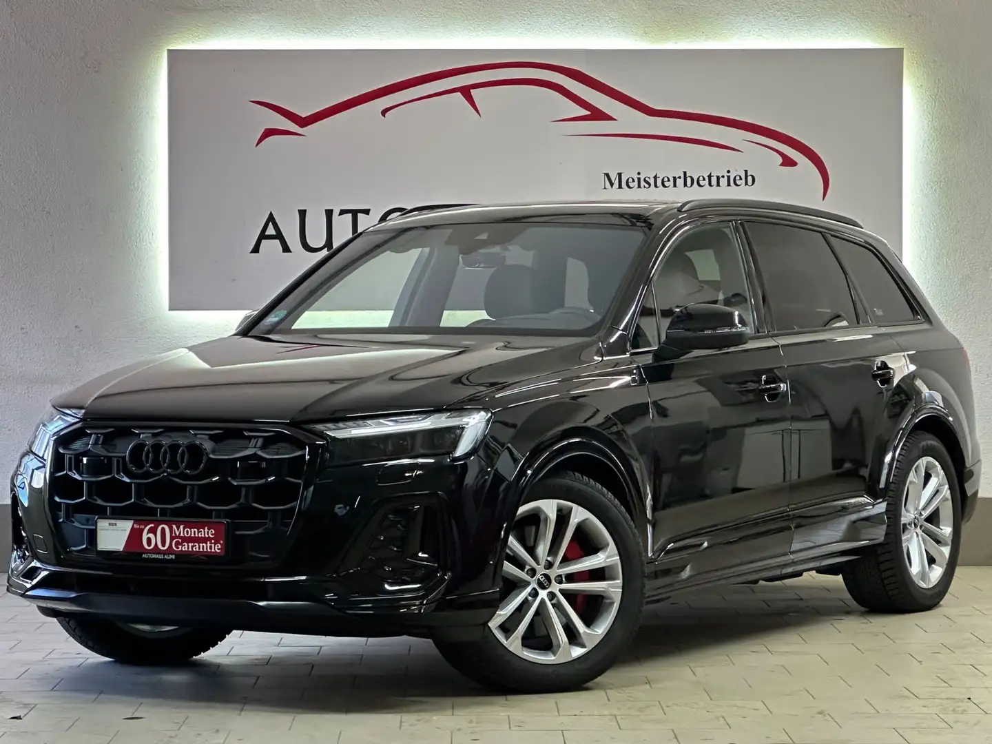 Audi Q7 50 TDI quattro S line HUD+AHK+5J.Garantie+7Si Schwarz - 2