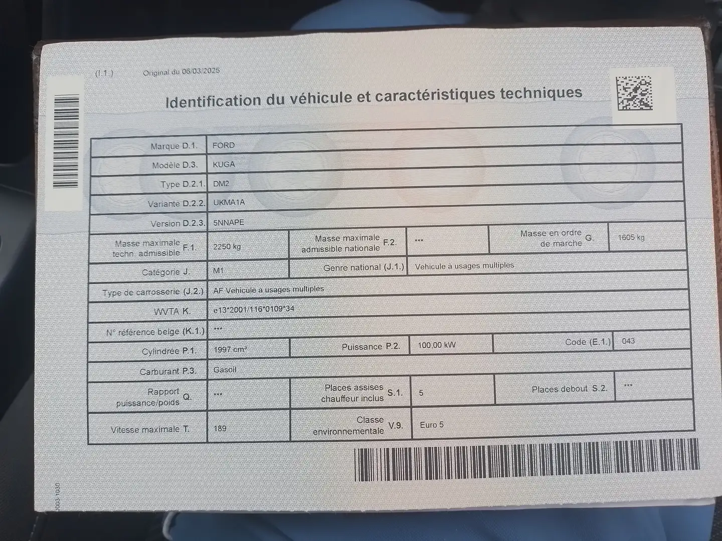 Ford Kuga Kuga 2.0 TDCi 4WD Trend Gris - 1