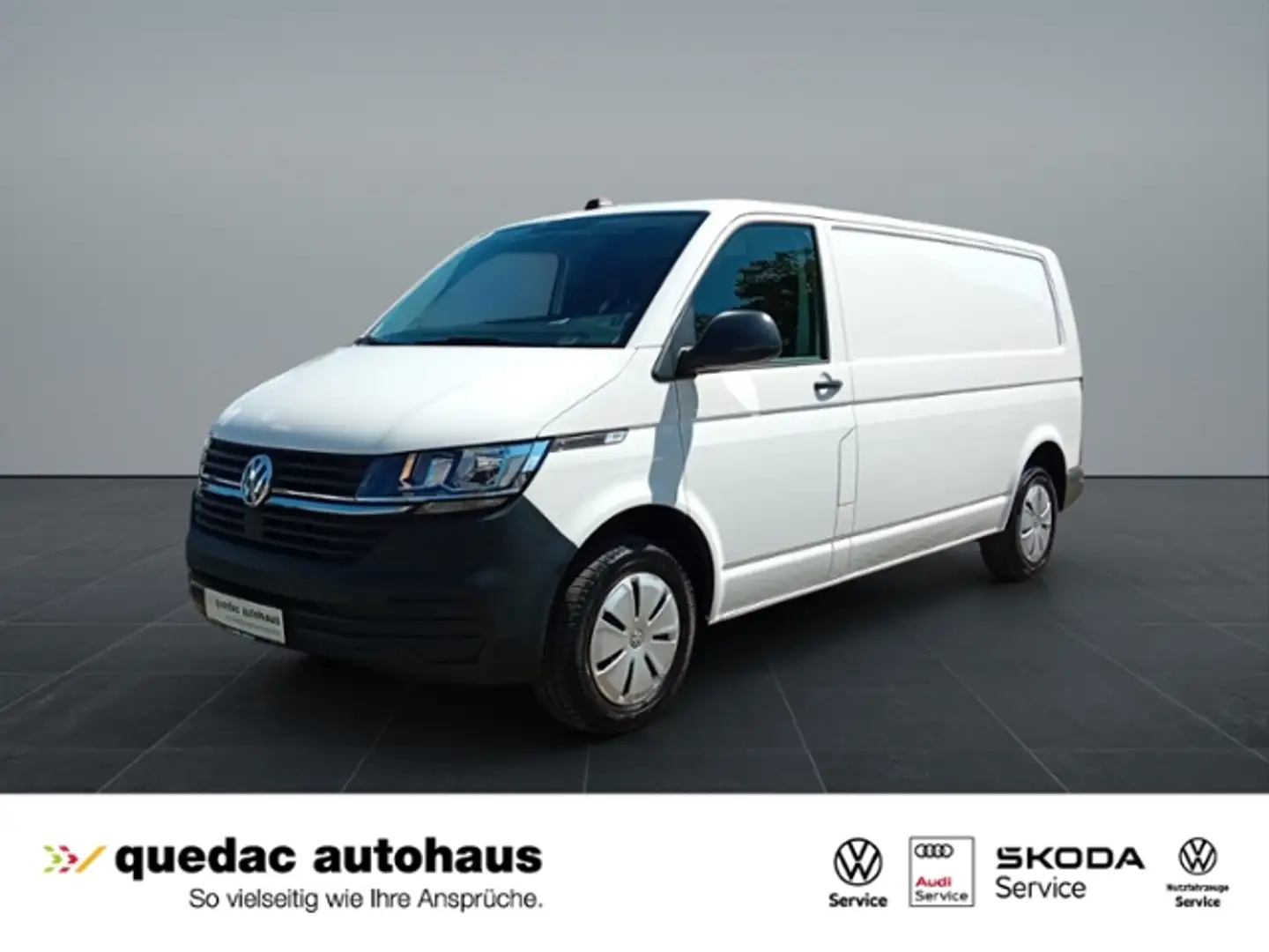 Volkswagen T6.1 Transporter 2.0 TDI DSG LR KLIMA NAVI PDC SHZ lang FWD Blanc - 1