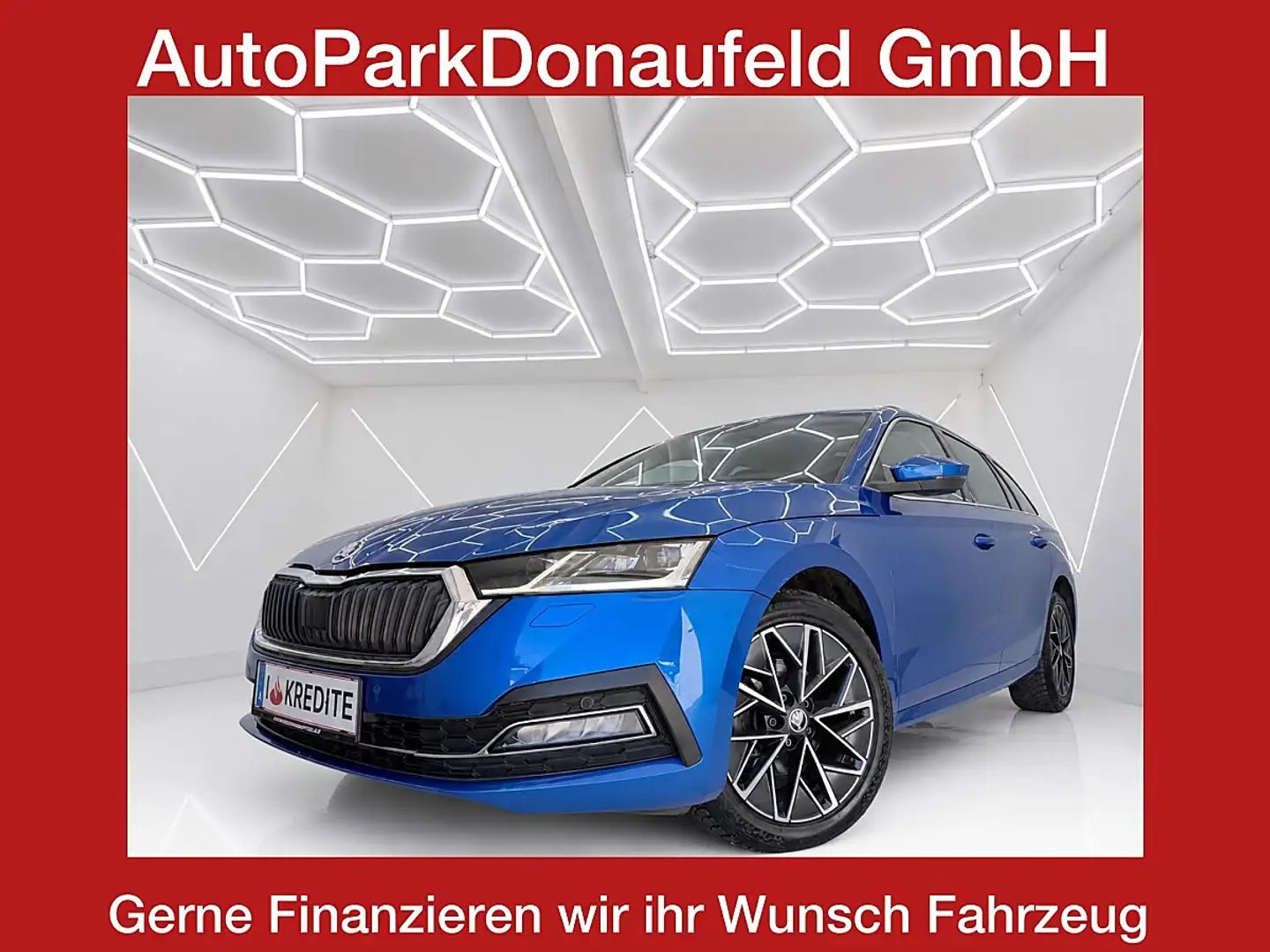 Skoda Octavia Combi 2,0 TDI First Edtion DSG|Virtual Cockpit|... Blau - 1