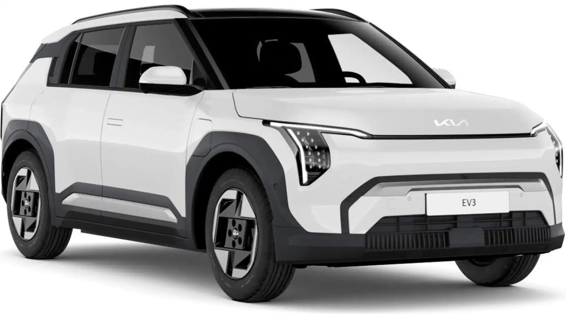 Kia EV3 Air Elektromotor, Frontantrieb, 58,3-kWh-Batterie Weiß - 1