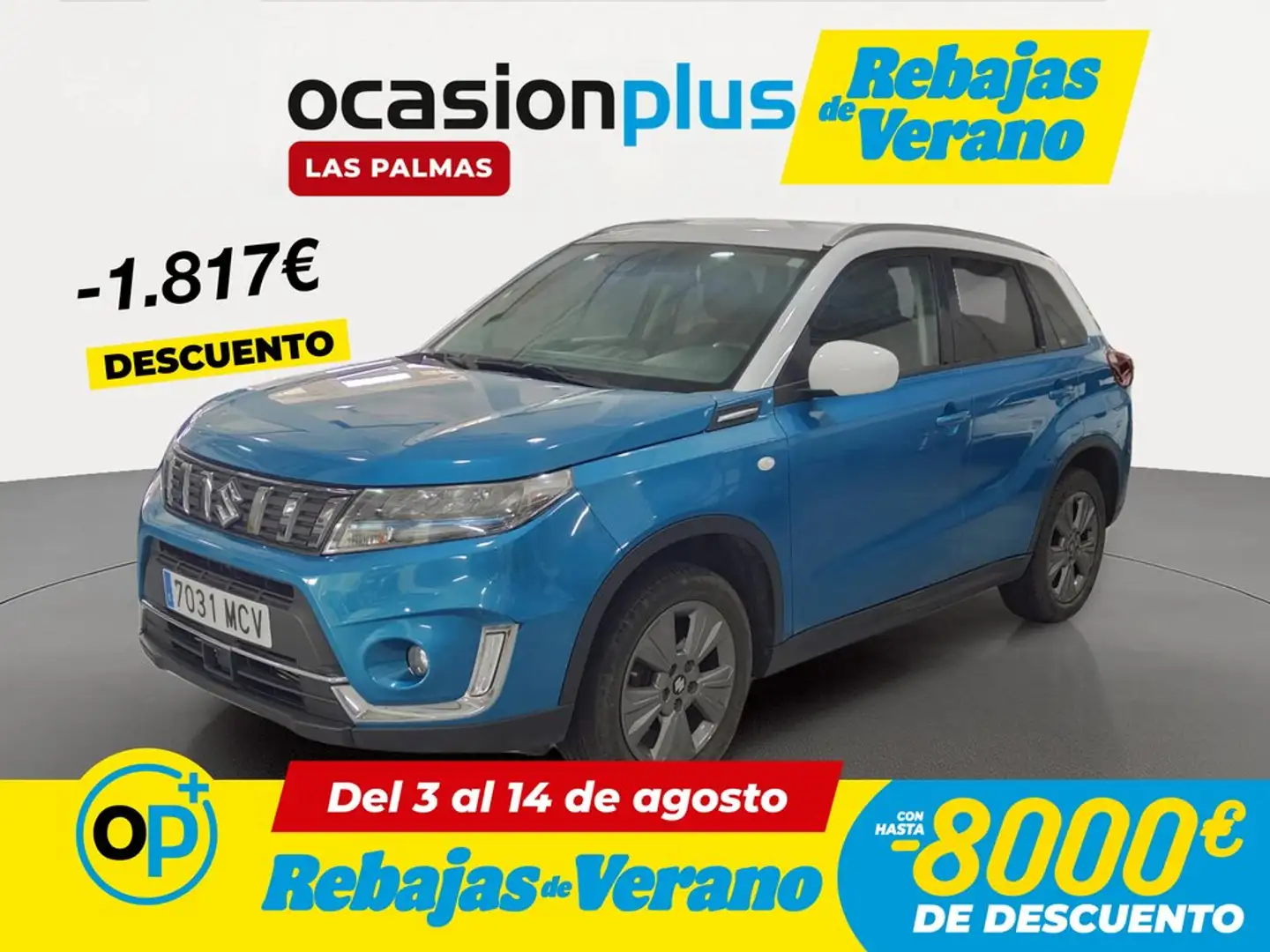 Suzuki Vitara 1.4T GLE Mild Hybrid Azul - 1