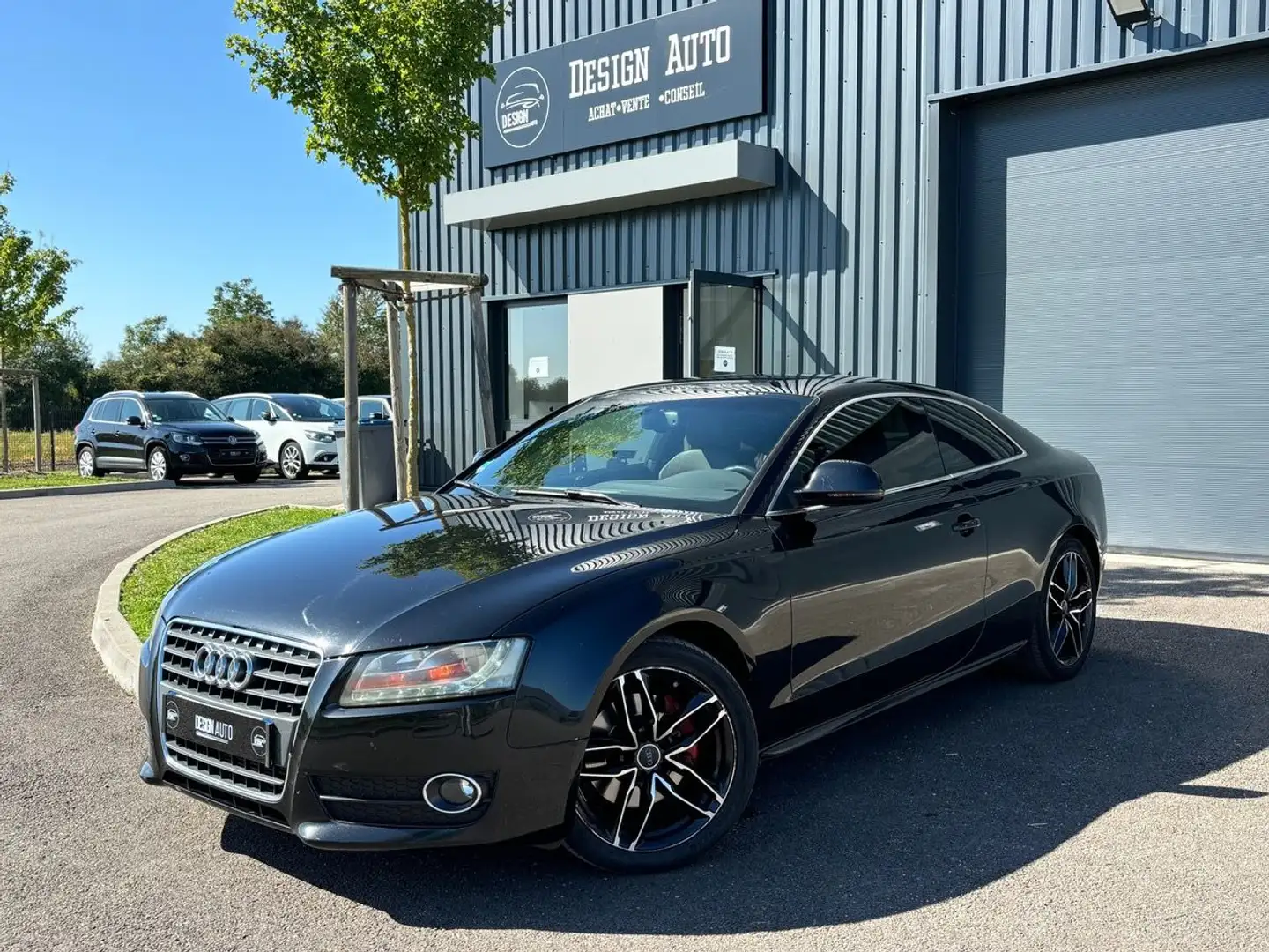Audi A5 COUPE 2.7 TDI 190 CH AMBITION LUXE BOITE AUTOMATIQUE - HISTORIQUE COMPLET Noir - 1