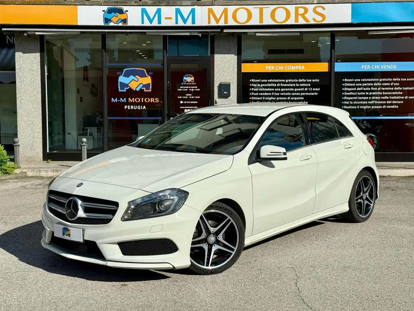 Mercedes-Benz A 180 CDI Premium Blanc - 1