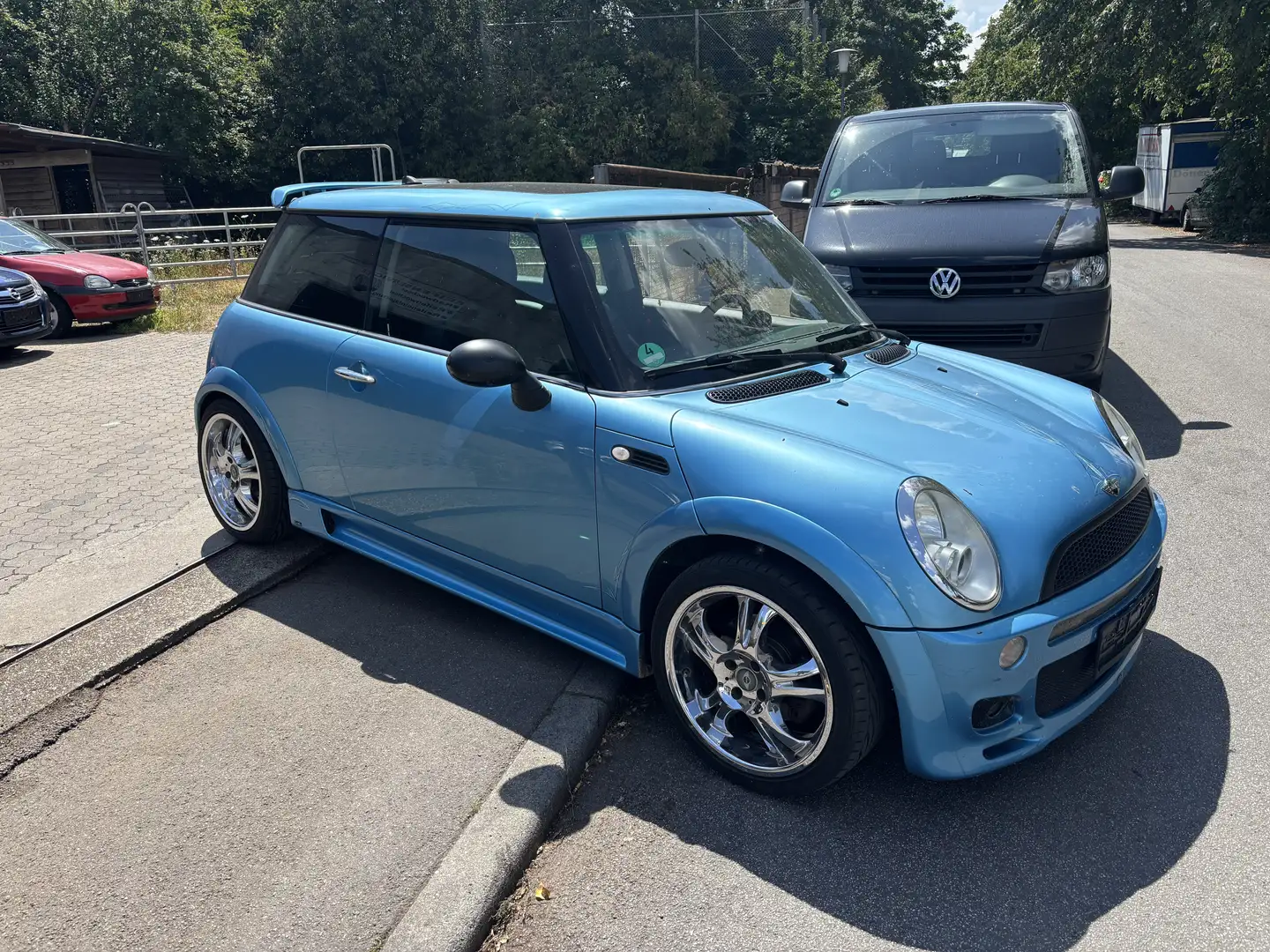 MINI One Cooper Blau - 2