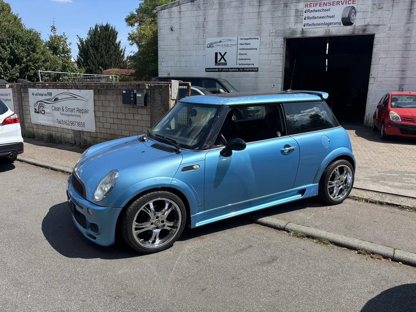 MINI One Cooper Blau - 1