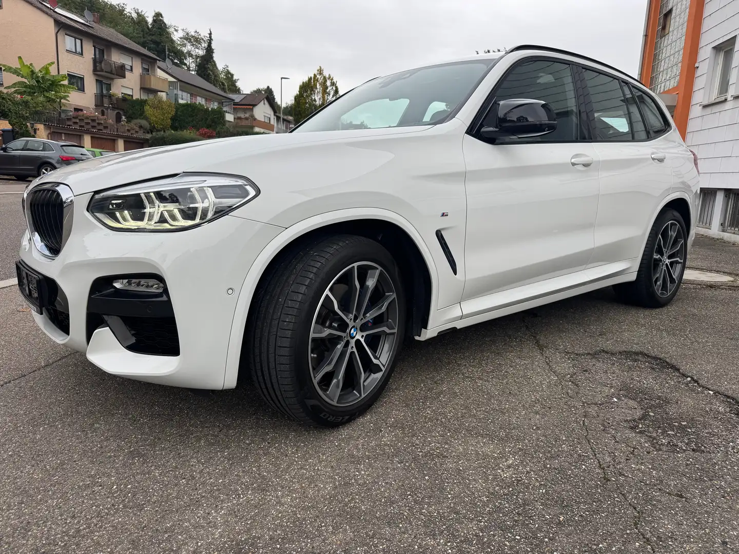 BMW X3 xDrive 30 d M Sport PANO ACC 360 VOLLEDER Weiß - 1