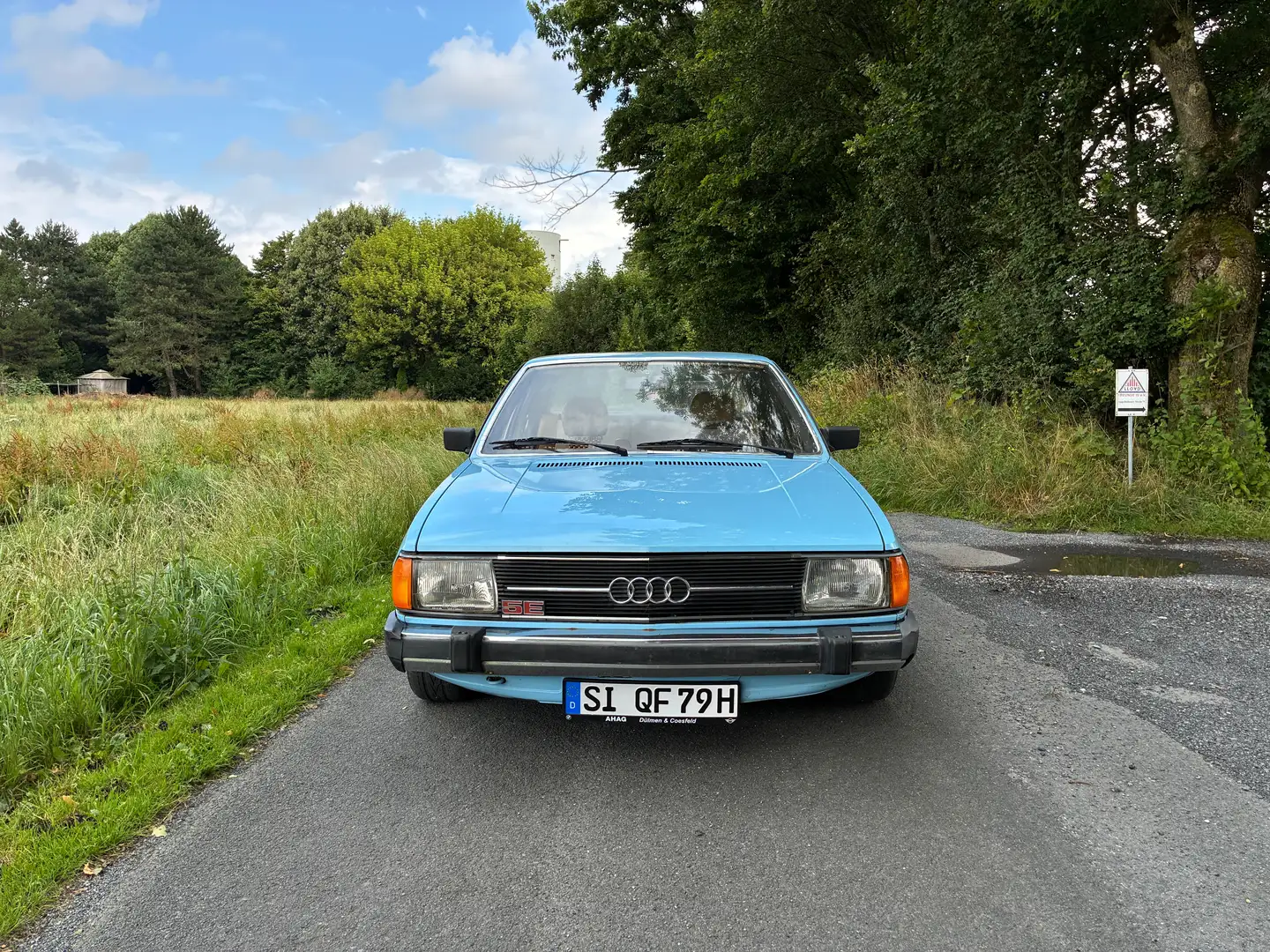 Audi 100 C2 Typ 43 5E Oldtimer Mavi - 2