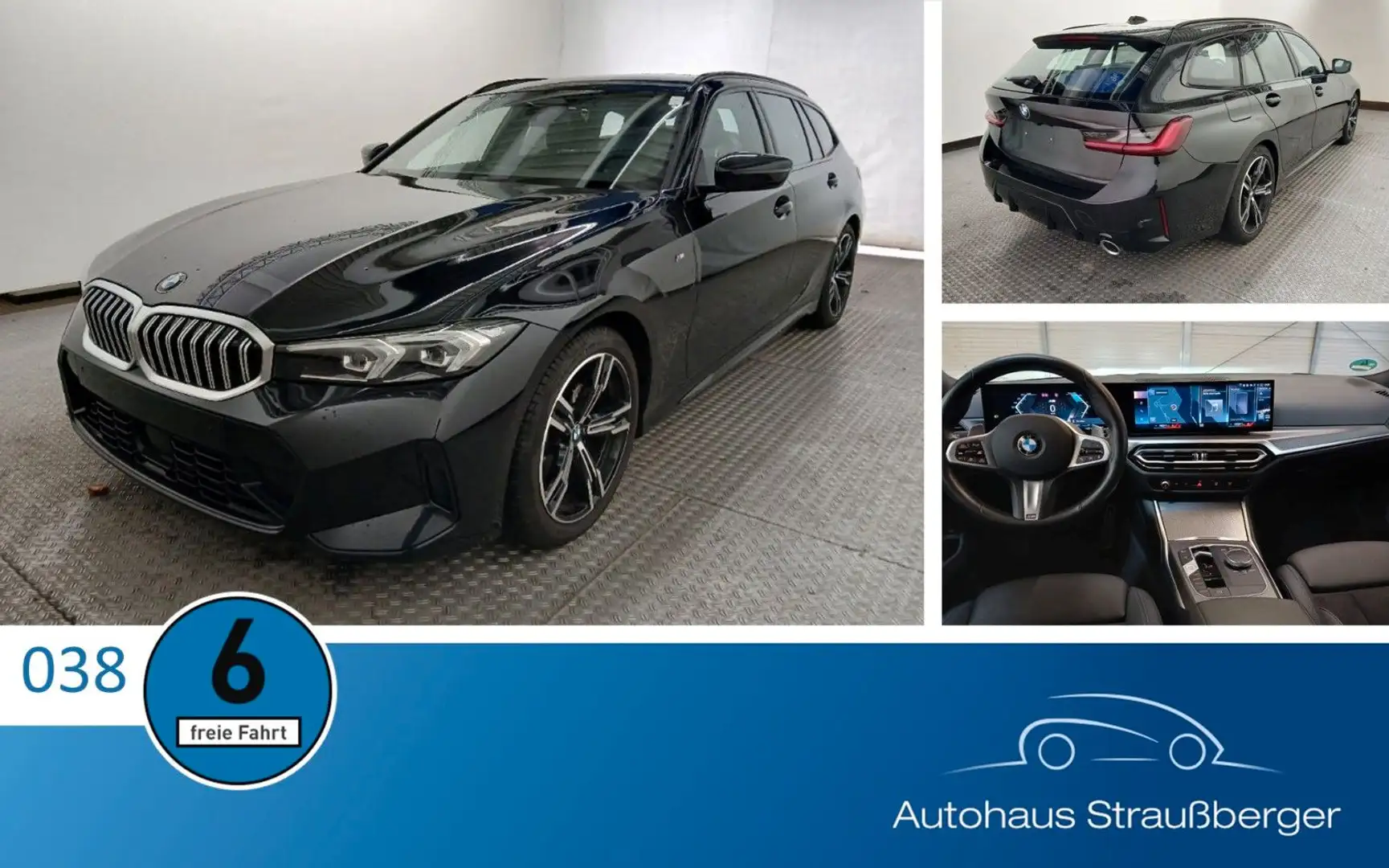 BMW 320 d Touring xDrive M Sport ACC HiFi SHZ STHZ Fekete - 1