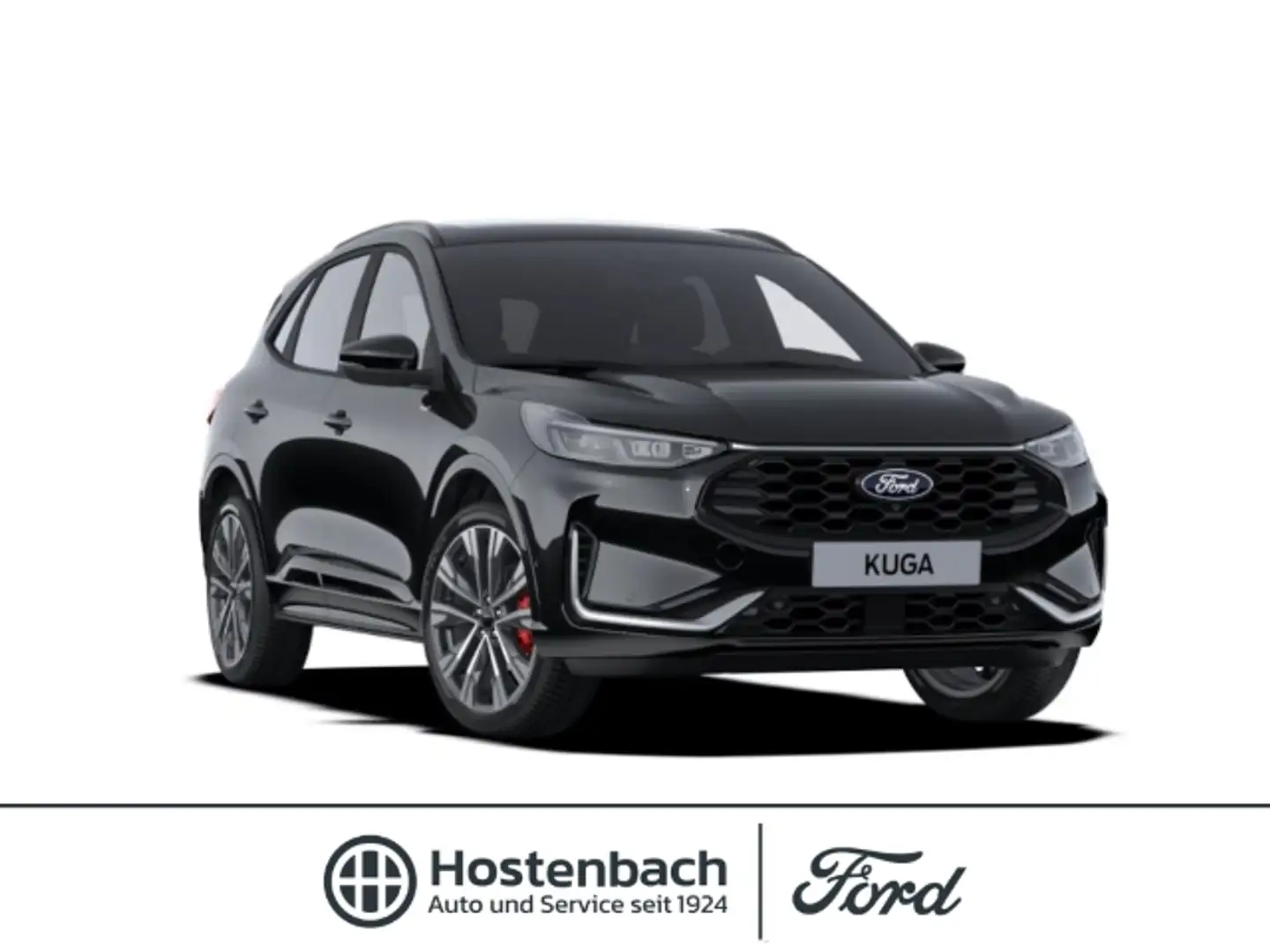 Ford Kuga ST-LINE X 180PS FHEV Auto. Panoramadach, 20 Zoll, Schwarz - 1