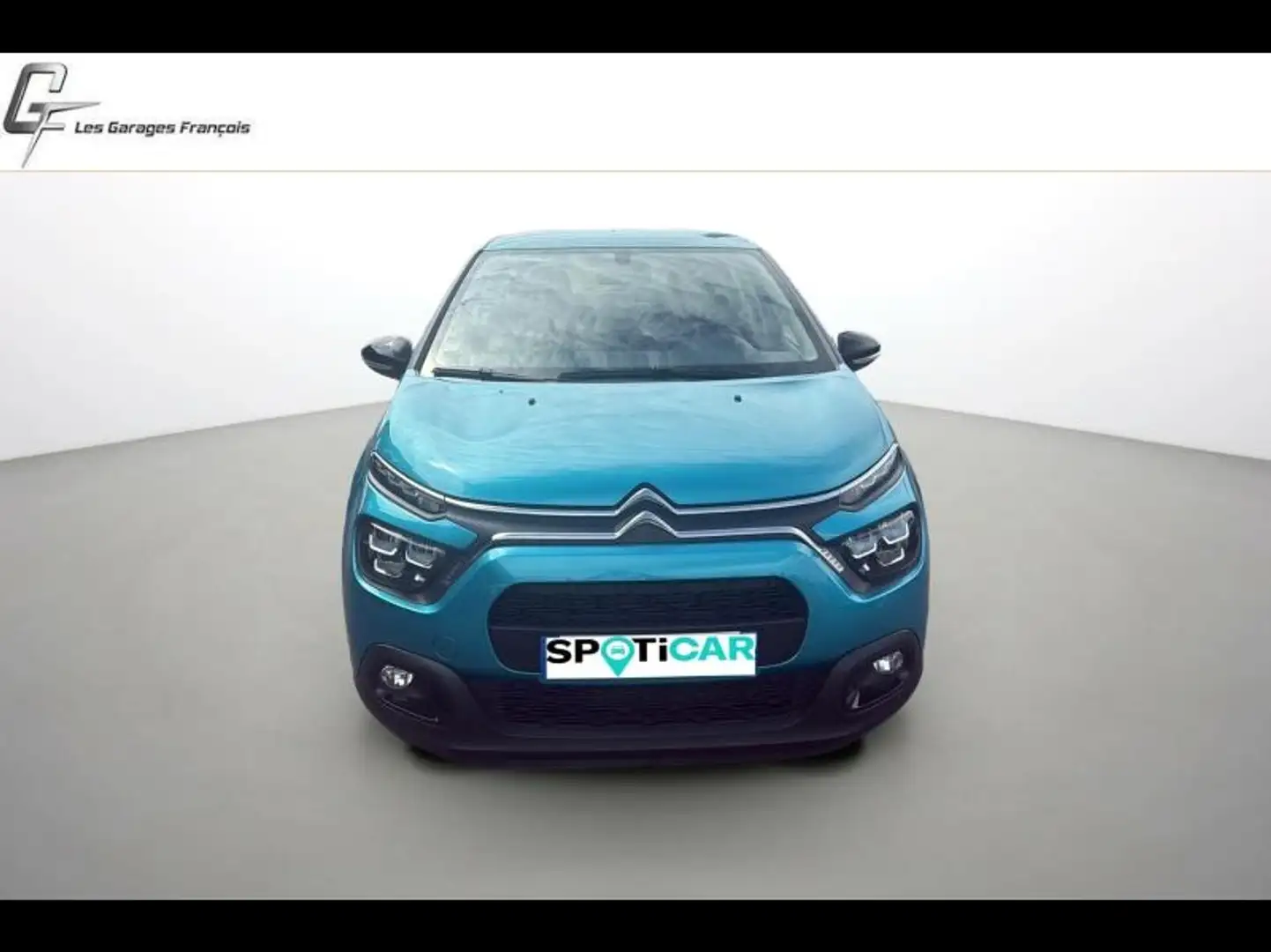 Citroen C3 1.5 BlueHDi 100ch S\u0026S Feel E6.d Bleu - 2