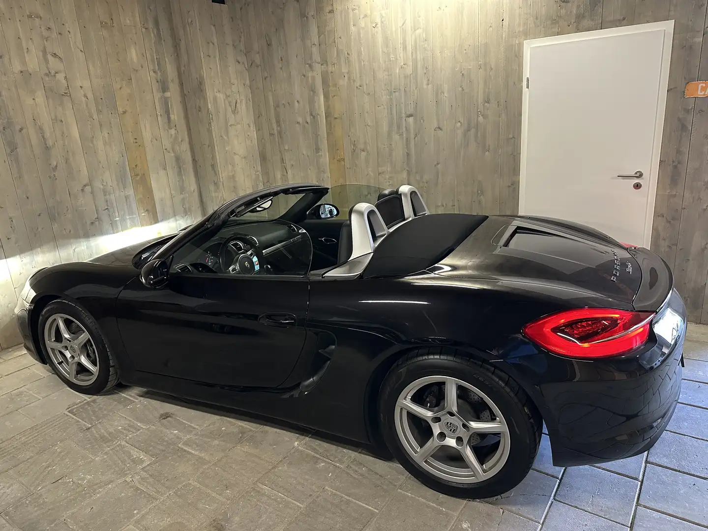 Porsche Boxster 981 Zwart - Carplay - 18" - Sportuitlaat Negru - 1