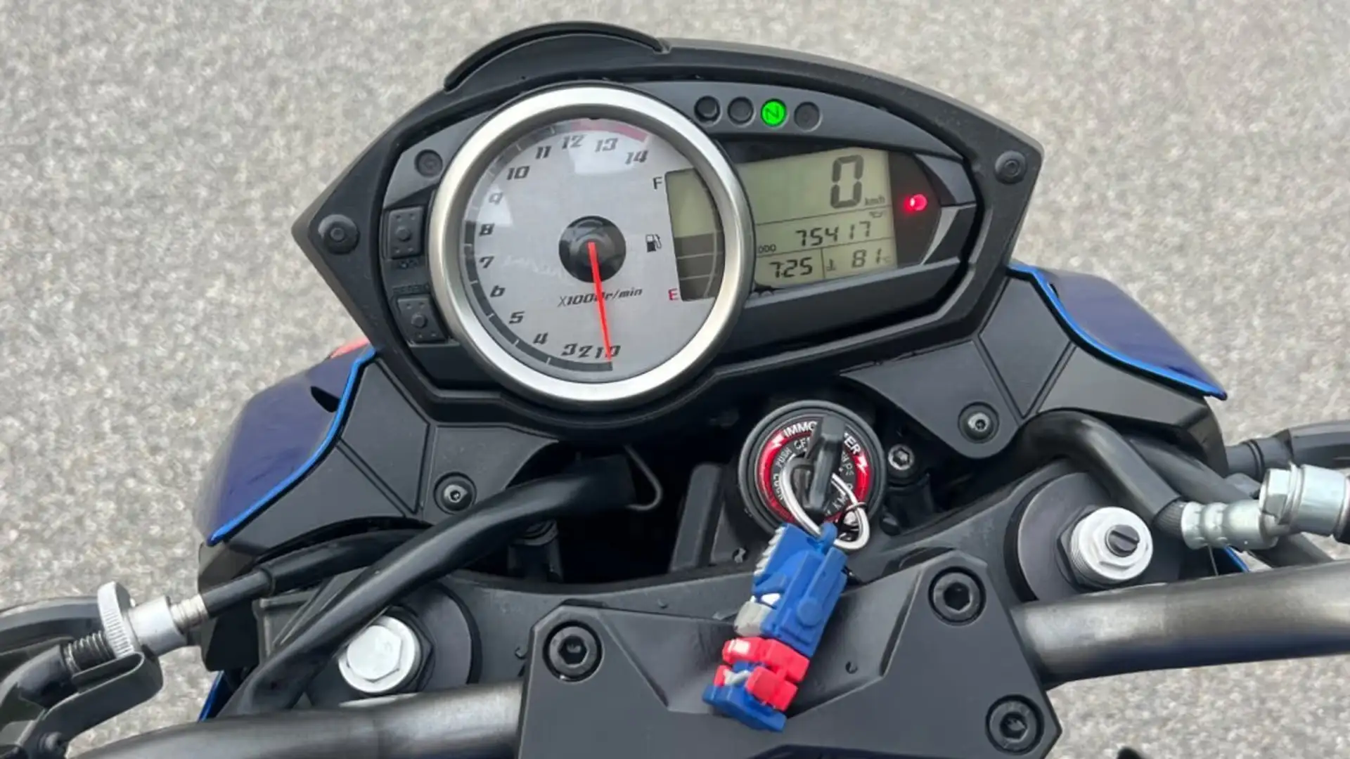 Kawasaki Z 750 Albastru - 2