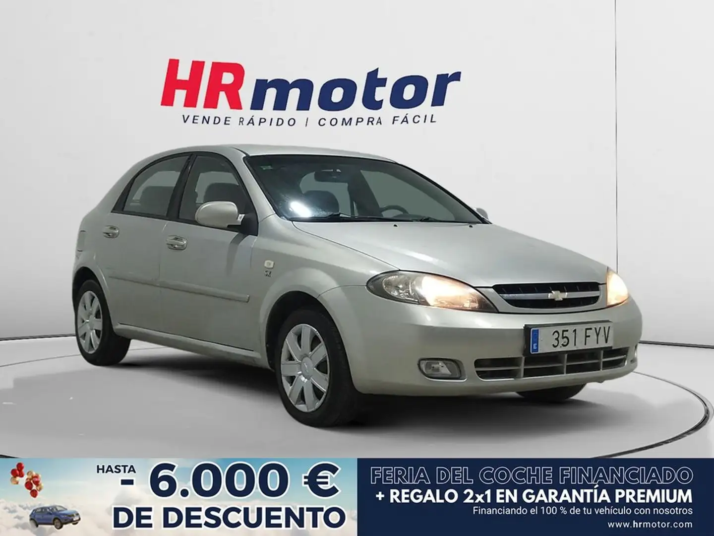 Chevrolet Lacetti 2.0TCDI 16v SX Gris - 1
