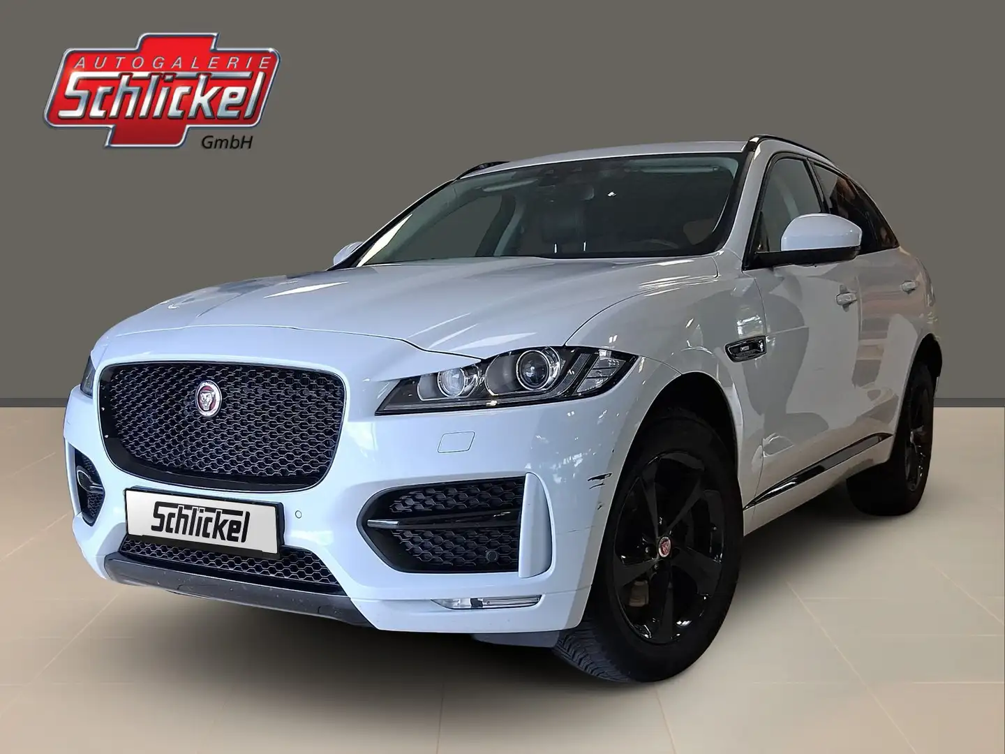 Jaguar F-Pace 30d R-Sport AWD Navi Leder Panoramadach Met. Wit - 1