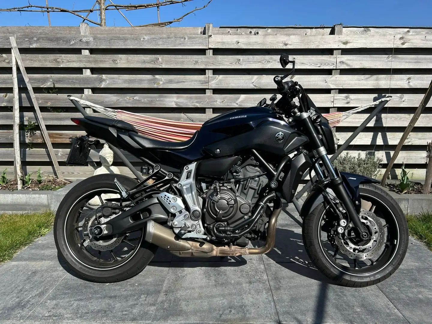 Yamaha MT-07 Paars - 1
