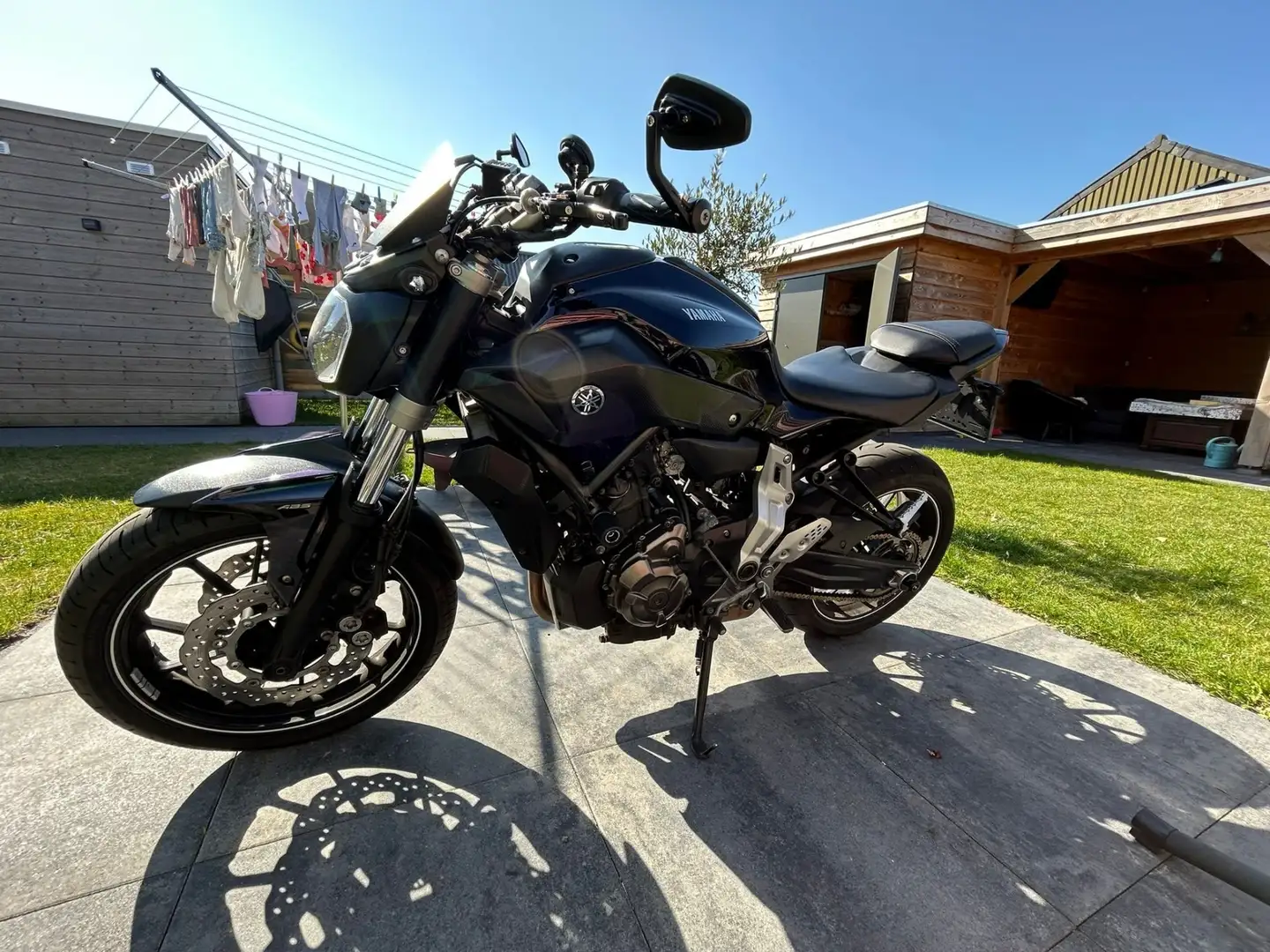 Yamaha MT-07 Paars - 2